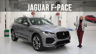 A bord du Jaguar F-Pace (2020)