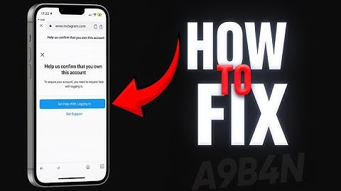 Fix Instagram ‘Help Us Confirm You Own This Account’ Problem (2025 Working Method)