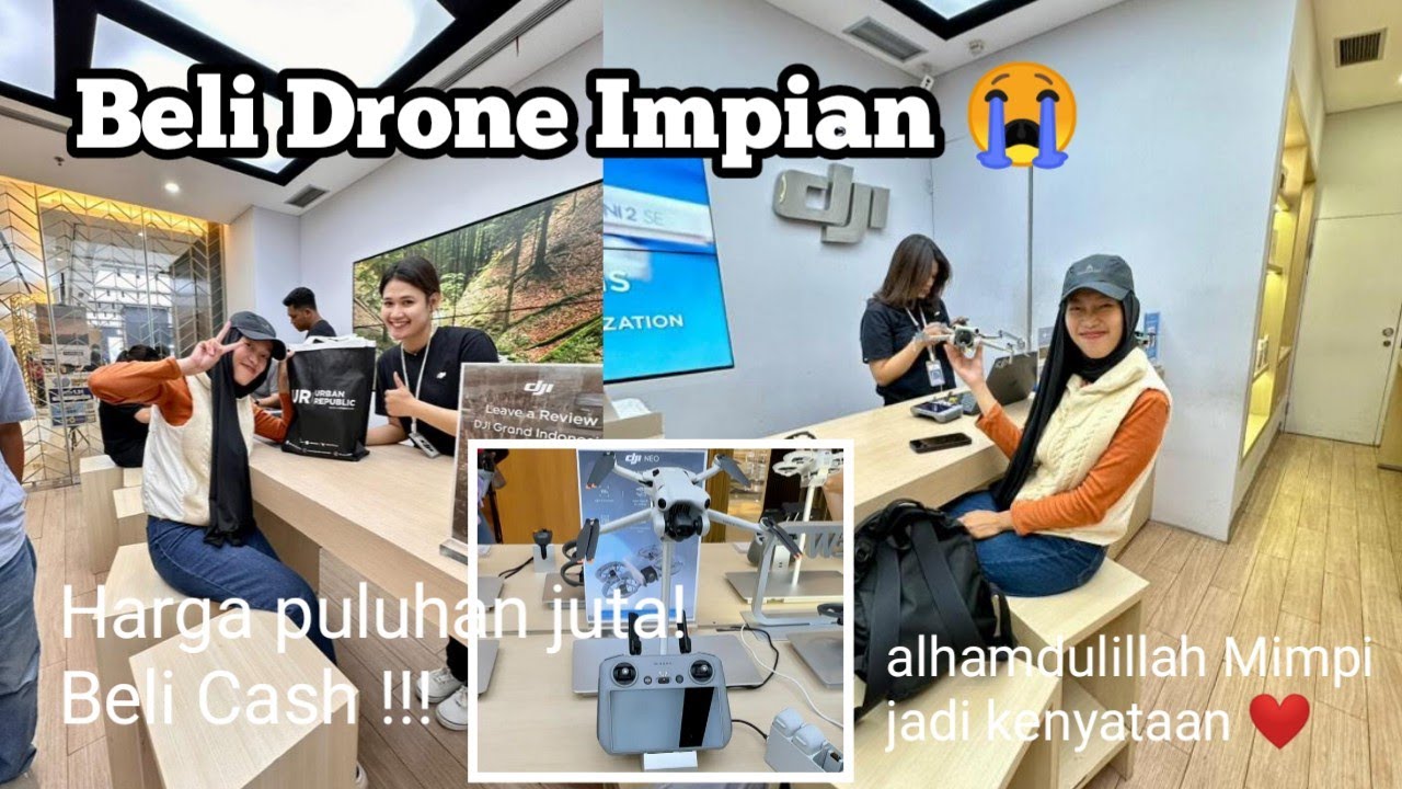 Beli Drone dji mini 4 pro | Harga puluhan juta !