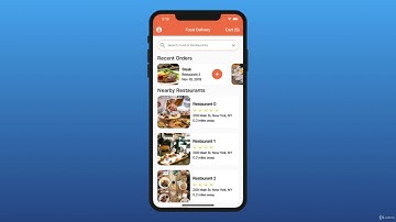 How to Create Food Delivery App with Flutter and Dart #Shorts