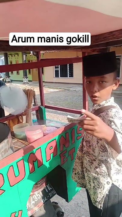 Jajan seribuan Arum manis gokiil banget! ! ! #jajanankekinian  #jajansd  #jajanan