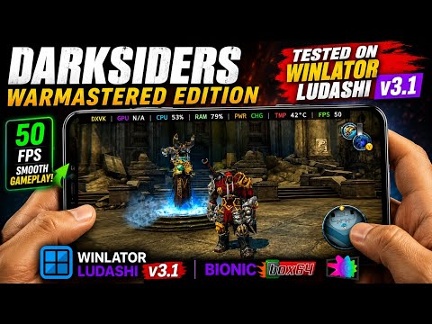 Can Winlator Ludashi v3.1 Run This Game? | Darksiders Warmastered Edition