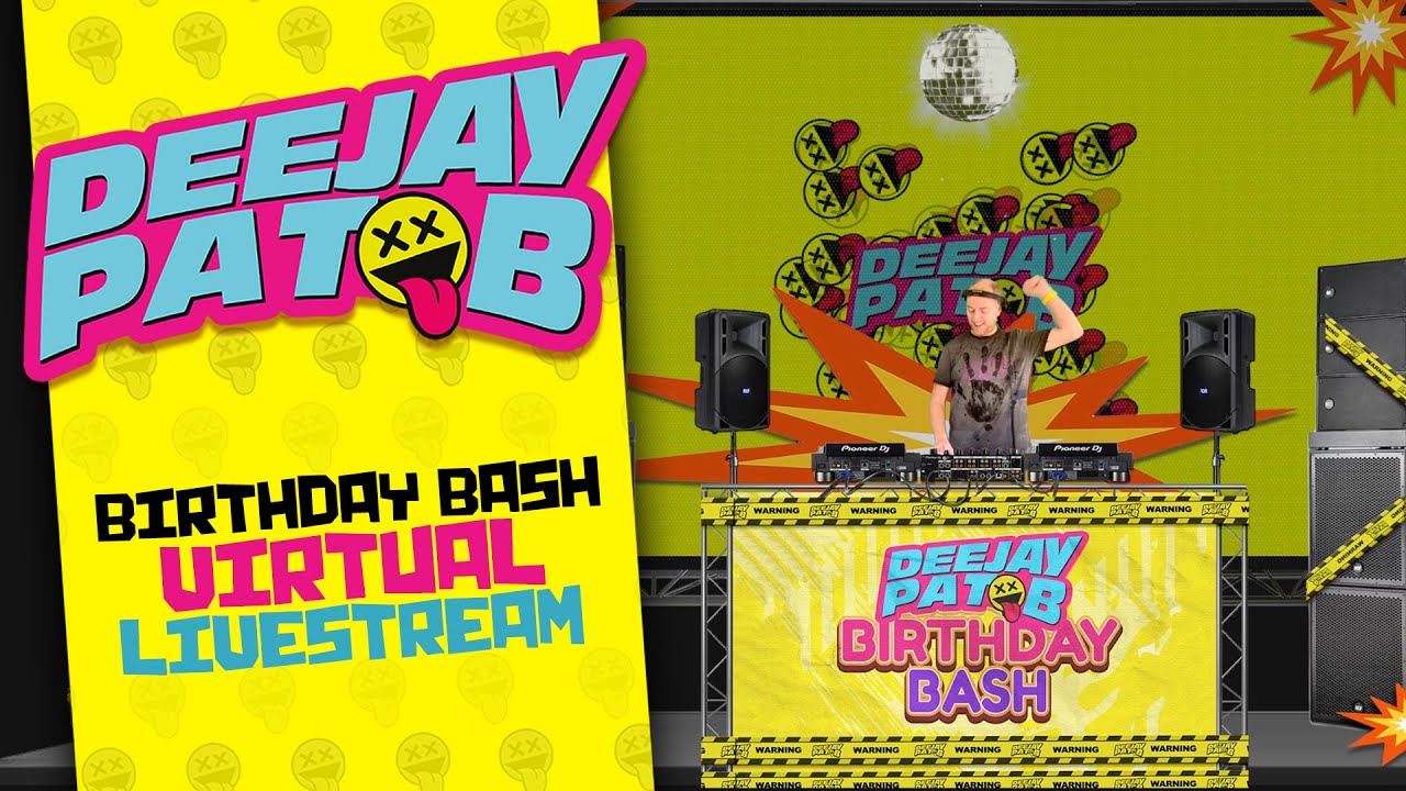 Virtual DJ Set Pat B Birthday Bash