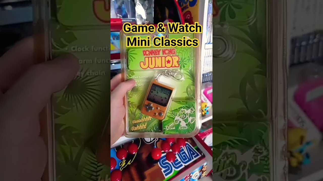 Game & Watch Mini Classics!🐵 Donkey Kong Junior - YouTube
