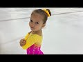 Loris first solo exhibition  walking on sunshine katrinathewavesvevo iceskating 4yearsold