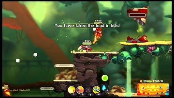 Awesomenauts : 3vs3 private match.