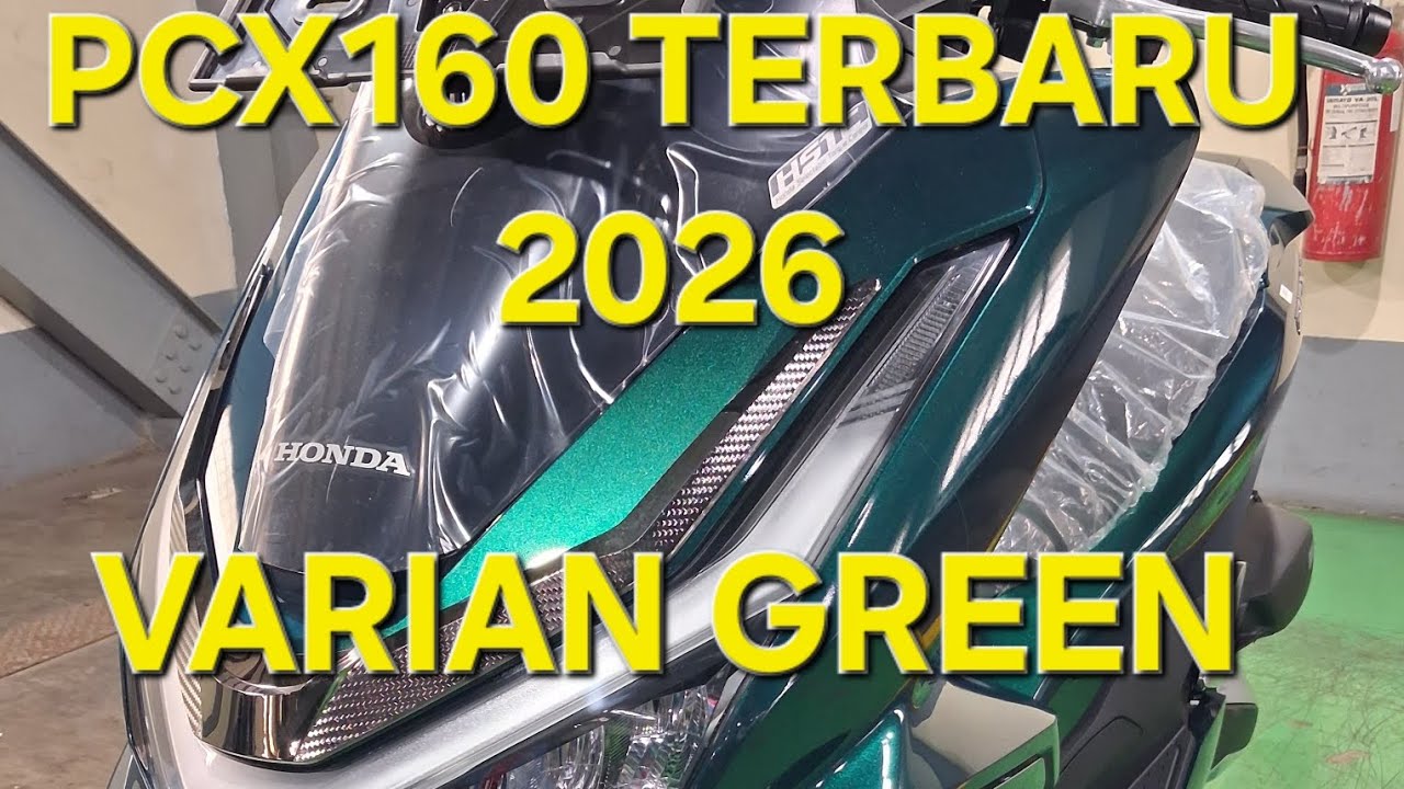 PCX160 TERBARU DI 2026 VARIAN PHENOMENAL GREEN TYPE ABS II LEBIH KEREN DAN MEWAH 🔥🔥