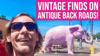 SHOPPING ANTIQUE BACK ROADS | VINTAGE RESELLING DISCOVERIES