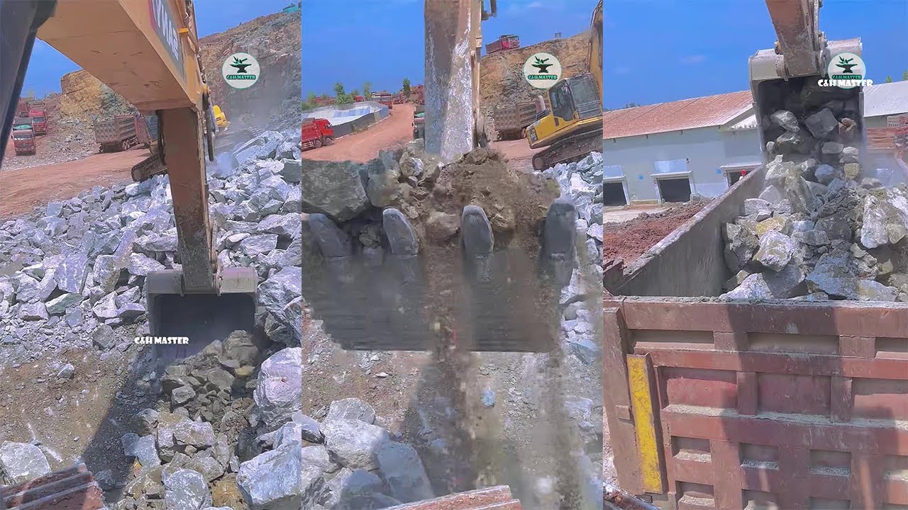 The Process Of Soil Excavation And Transportation P1067