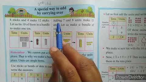 Std - 2nd | Maths | A Special way to Add by Carrying over |