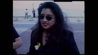 RARE: Selena's 1st Memorial Service at the "Bayfront Plaza Convention Center", April 1st, 1995.