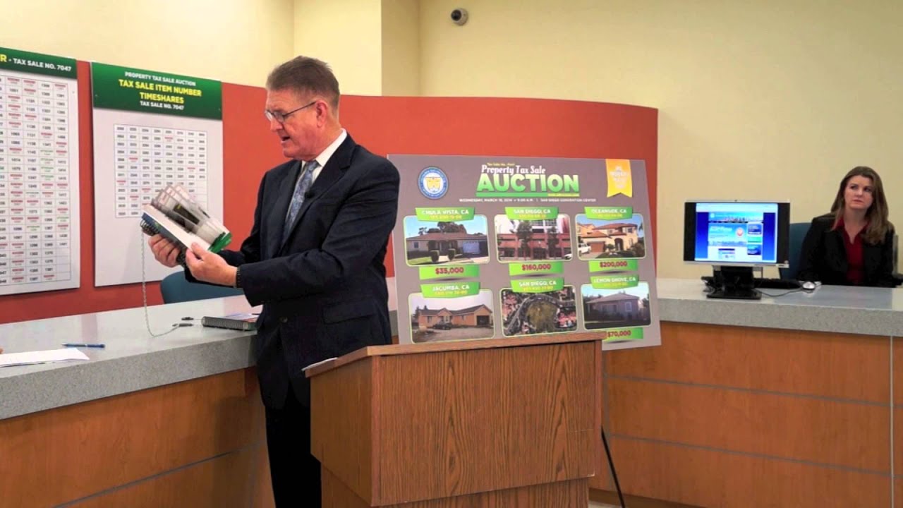 2014 San Diego County Property Tax Sale YouTube
