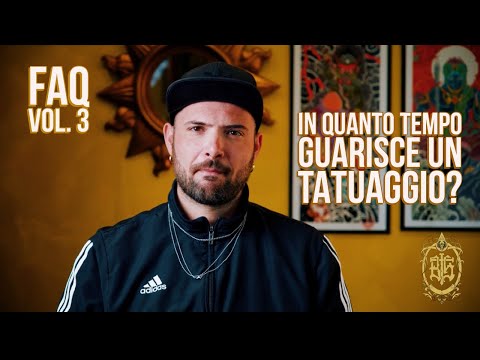 In quanto tempo guarisce un tatuaggio?  FAQ vol.3 www.andreacapitolino.com