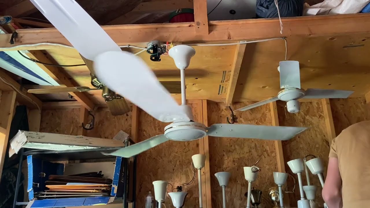 1980s Nadair Industrial Ceiling fan YouTube