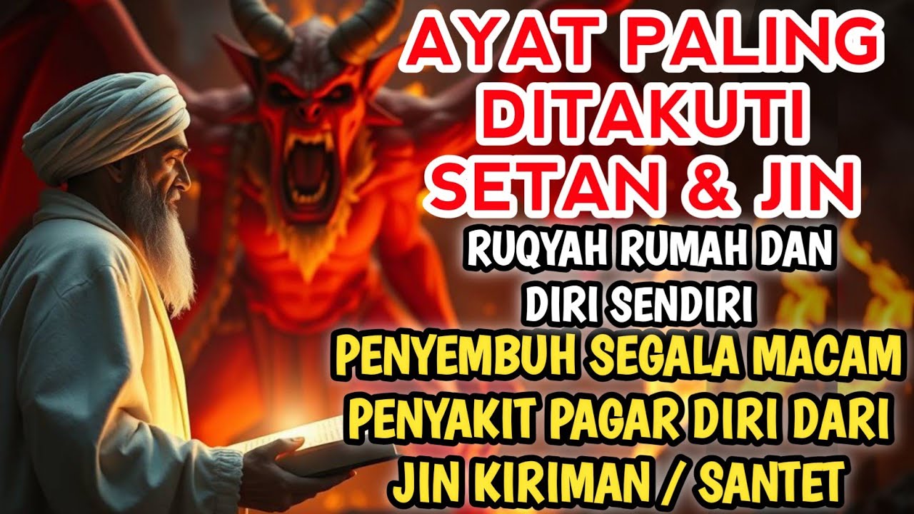 RUQYAH RUMAH PENGUSIR JIN, SETAN & SIHIR DI RUMAH & TUBUH, PENENANG HATI & PIKIRAN | ALAA AQEL