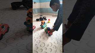 Mini Remote Control RC Small Tractor Thar Jcb Machine Loading Unboxing and Tracking Toy Video 🛺🚜🛵🚁🚚