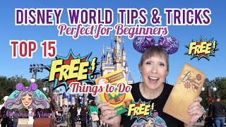 Disney World Tips and Tricks 2024 - FREE Things!!