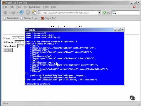 Lesson4 Coding a Form | Java Servlet JSP Tutorial