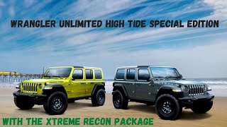 2023 Jeep Wrangler Unlimited High Tide special edition returns built between January next year