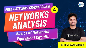 Network Analysis | Basics of Networks - Equivalent Circuits | Lec 4 | GATE 2021 Crash Course