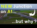 New junction on the a1 at grantham