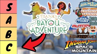 Disneyland Park ALL RIDES Tier List!