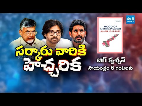 సర్కారు వారికి హెచ్చరిక | Big Warning For TDP | Today Big Question | Promo | @SakshiTV - SAKSHITV