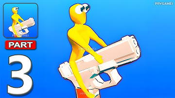 Flip Beat: Ragdoll Shooter - Gameplay Walkthrough Part 3 - Ragdoll Gun Shooter (iOS, Android)