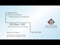 UPS Hedging Strategies - Prepaid Forward Contracts from Biltmore Capital Advisors