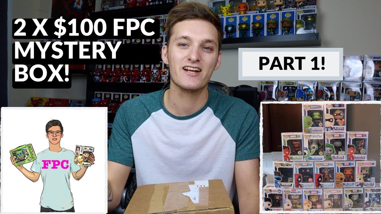 2 x $100 Funko Pop Central Funko Pop! Mystery Box - Part 1