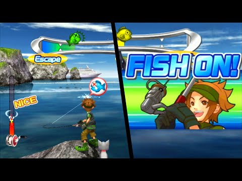 2 Fishing Wii Games - Fishing Master World Tour and Rapala