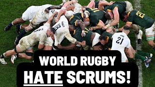 World Rugby Hate Scrums Law Changes Are In