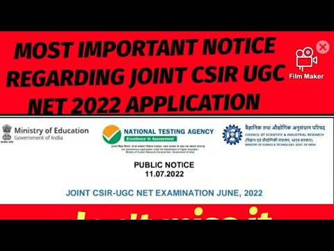 JOINT CSRI UGC NET EXAMINATION JUNE-2022 CYCLE APPLICATION STARTED