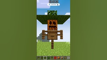 Scarecrow In Minecraft #shorts