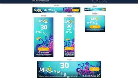 HTML5 Banner Ad Preview - MRQ