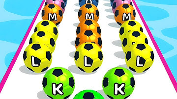 AZ Run ABC Ball Runner All Levels Gameplay Walkthrough (Android Ios) Level 228