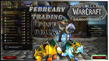 WoW Trading Post Guide February Deal