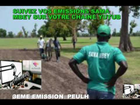 3EME EMISSION  SAMA MBEY PEULH MÉTHODE DE PLANTATION DES ARACHIDES