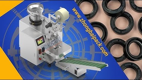 Rubber Part Counting Packaging Machine Rubber Parts Packing Machine