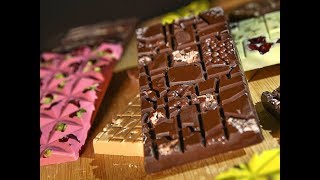 Tablettes de chocolat 'maison'