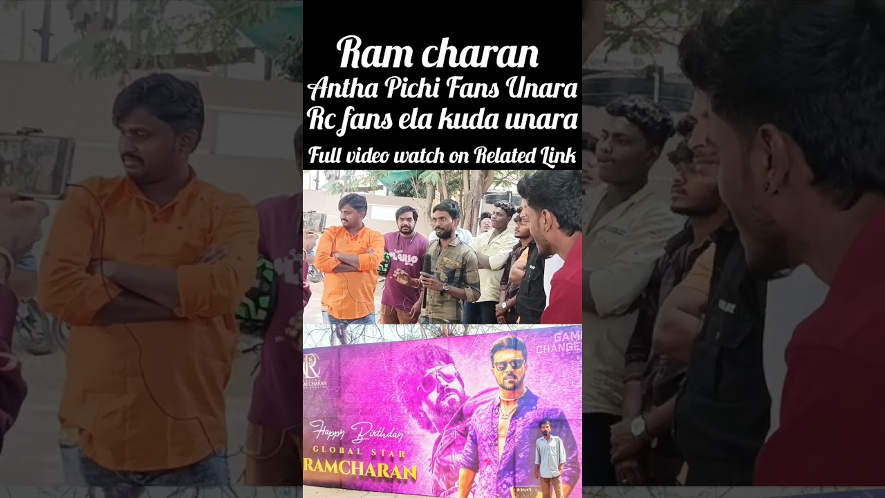 Global star ram charan | 
