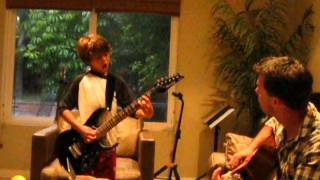 son and father playing guitar 2012.avi