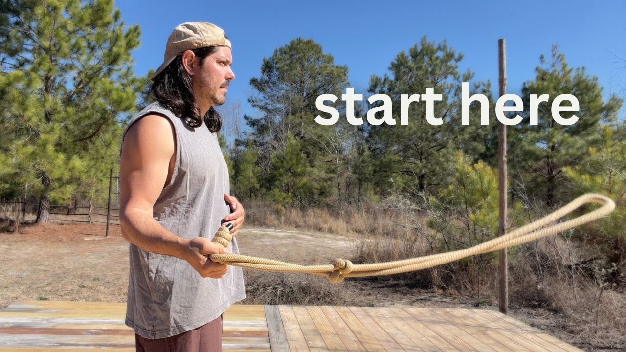 Никогда не пробовали Rope Flow? Начните здесь (для начинающих, выполняйте упражнения пошагово)