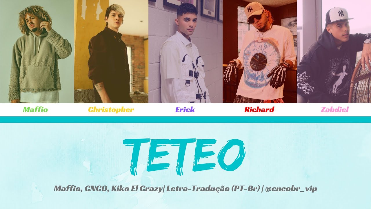 Maffio, CNCO, Kiko El Crazy - TETEO (Letra/Tradução)