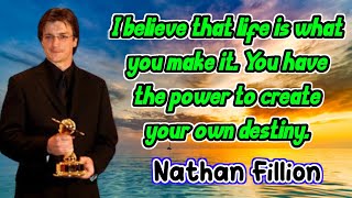 Where Can You Find Nathan Fillion's Motivational Quotes in English?