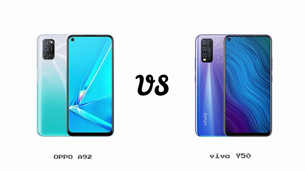 OPPO A92 VS vivo Y50 