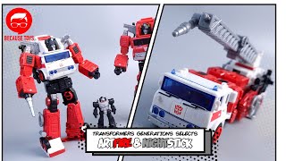 Transformers Generations Selects Artfire and Nightstick: Redeco Inferno But Still Nice IMHO