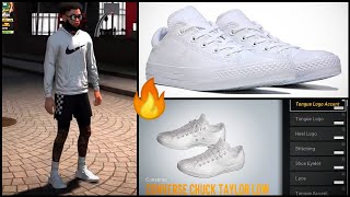 How To Make All White Converse On Nba 2K20 Best Custom Shoes Nba 2K20