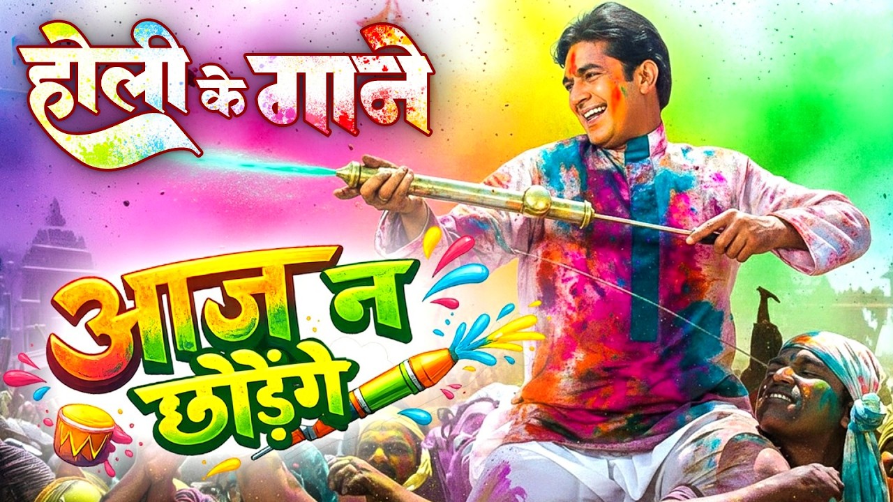 होली के रंगबिरंगी गाने 💖 Back To Back Holi Hits 💖 पुराने होली के गाने 💖 Best Bollywood Holi Songs