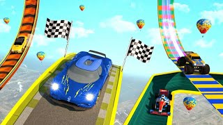 Superhero Mega Ramp :Gt Racing stunts Car -Gameplay screenshot 4